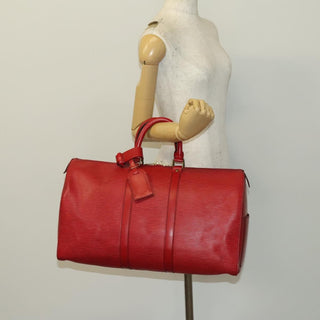 Louis Vuitton Keepall Bag Epi Leather