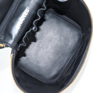 Chanel Vintage Timeless Cosmetic Case Caviar