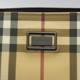 Burberry Nova Check Tote canvas check pattern