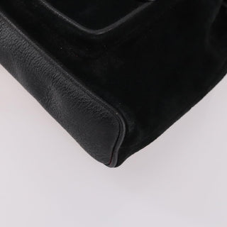 Gucci Vintage Bamboo Backpack Suede