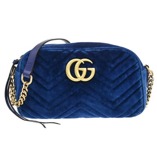 Gucci GG Marmont Shoulder Bag Matelasse Velvet