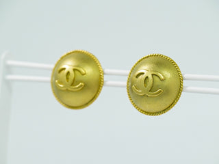 Chanel Logo CC Gold-plated