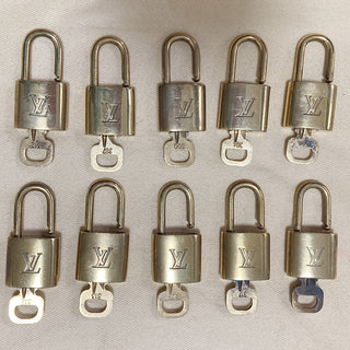 Louis Vuitton Cadenas Bag Charm Gold-plated