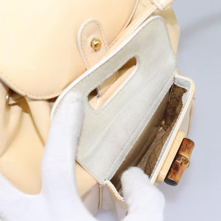 Gucci Vintage Bamboo Backpack Patent