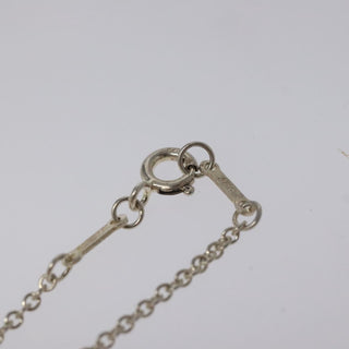 Tiffany & Co. Elsa Peretti Open Heart Pendant Necklace Sterling Silver