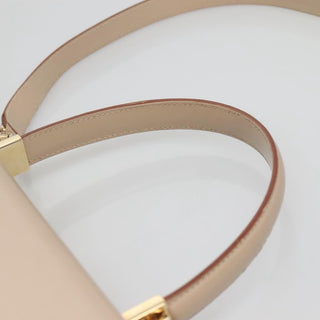 Salvatore Ferragamo Gancini Convertible Top Handle Bag Leather