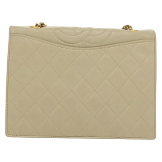 Chanel Vintage CC Full Flap Bag Quilted Lambskin