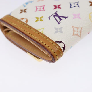 Louis Vuitton Porte-Monnaie Plat Coin Purse Monogram Multicolor