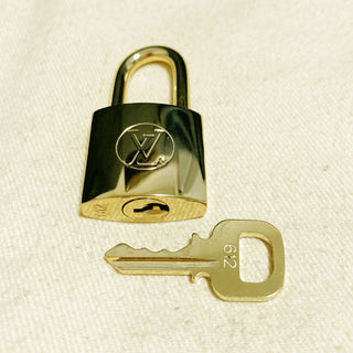 Louis Vuitton Cadenas Bag Charm Gold-plated