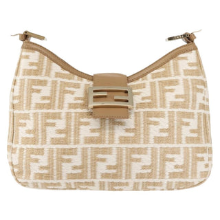 Fendi Vintage Shoulder Bag Zucca Raffia