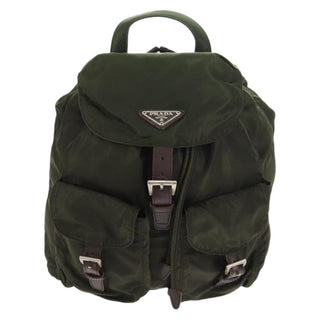 Prada Double Front Pocket Backpack Tessuto