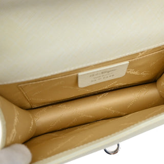 Salvatore Ferragamo Gancini Shoulder Bag Leather