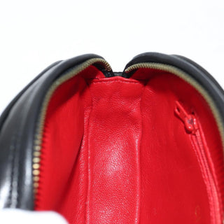 Chanel Vintage Diamond CC Tassel Clutch Quilted Satin