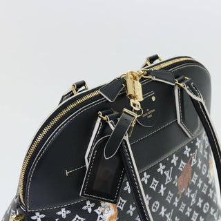 Louis Vuitton Alma Souple Handbag Limited Edition Grace Coddington Catogram Canvas and Calfskin