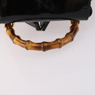 Gucci Vintage Bamboo Backpack Patent