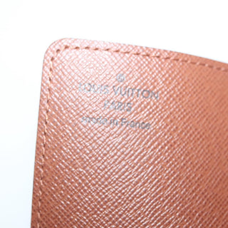 Louis Vuitton Porte Cartes Pression Card Case Monogram Canvas