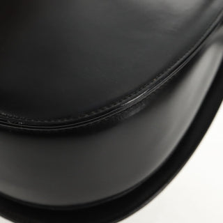 Gucci Vintage Convertible Bamboo Top Handle Bag Leather