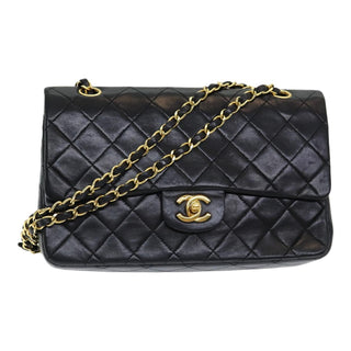 Chanel Vintage Classic Double Flap Bag Quilted Lambskin