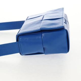 Bottega Veneta Fun Cassette Crossbody Bag Maxi Intrecciato Leather