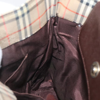 Burberry Nova Check Tote canvas check pattern