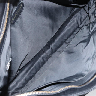 Chanel Vintage Logo Tote Caviar