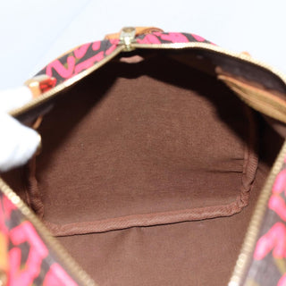 Louis Vuitton Speedy Handbag Limited Edition Monogram Graffiti