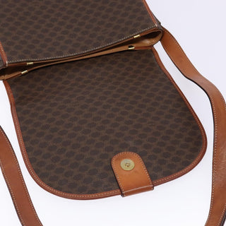 Celine Macadam Shoulder Bag PVC Leather