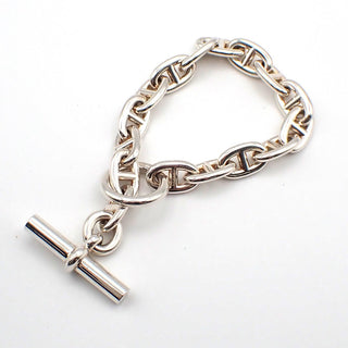 Hermes Chaine d'Ancre Bracelet Sterling Silver