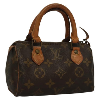 Louis Vuitton Speedy Mini HL Handbag Monogram Canvas