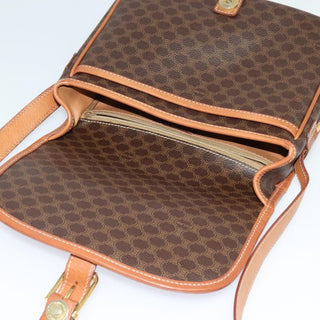 Celine Macadam Shoulder Bag PVC Leather