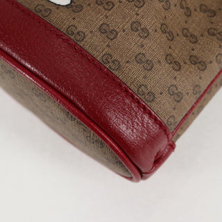 Gucci Doraemon Bucket Bag Printed Mini GG Coated Canvas