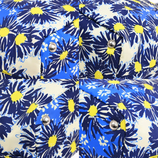 Prada Convertible Tote Printed Tessuto with Saffiano