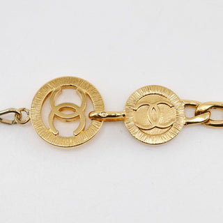 Chanel Vintage CC Chain Belt Gold-plated