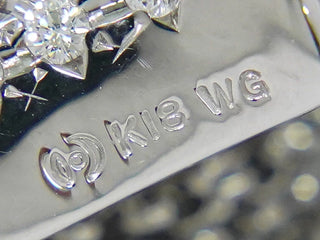 Louis Vuitton Heart  Diamond Necklace 18K White Gold  with Diamond