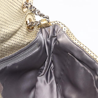 Chanel Drill Flap Bag Perforated Leather