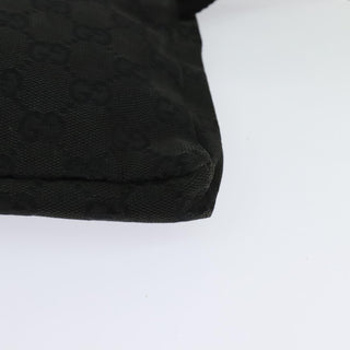 Gucci Vintage Double Belt Bag GG Canvas with Leather