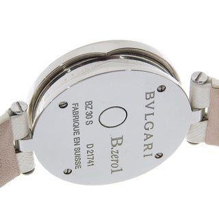 Bvlgari Bvlgari B.Zero 1 Quartz Watch Stainless Steel and Leather