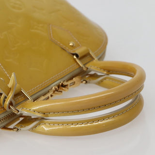 Louis Vuitton Alma Handbag Monogram Vernis