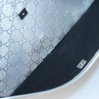 Gucci Zip Messenger Bag GG Canvas with Perforated Leather