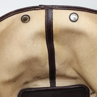 Hermes Garden Party Tote Canvas and Leather