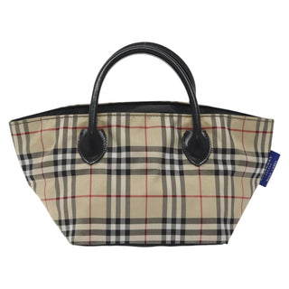 Burberry Nova Check Tote Nylon