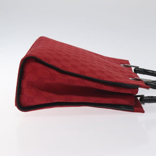 Gucci Vintage Bamboo Handle Tote Canvas