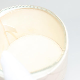 Chanel CC Round Vanity Case with Chain Quilted Lambskin