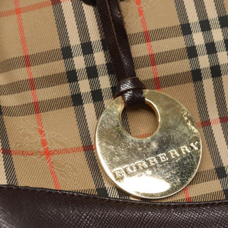 Burberry Nova Check Tote canvas check pattern