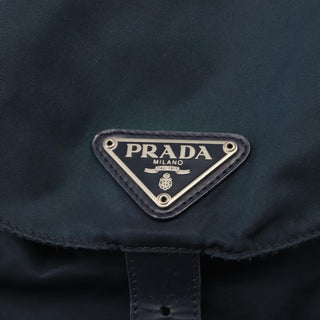 Prada Buckle Backpack Quilted Tessuto