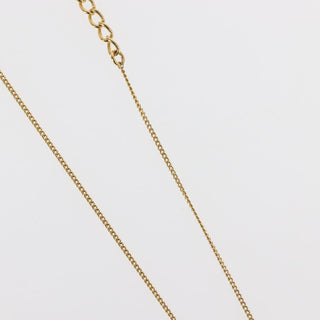 Christian Dior Round Logo Pendant Necklace Metal