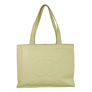Chanel Vintage Timeless Shopping Tote Leather
