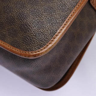 Celine Macadam Shoulder Bag PVC Leather