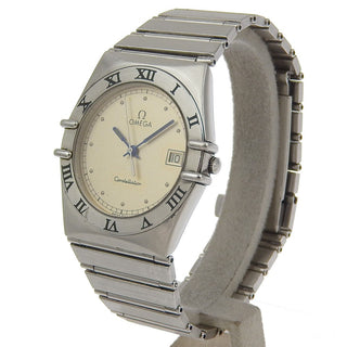 Omega Constellation Quartz Watch Stainless Steel