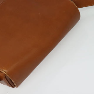 Celine Vintage Circle Logo Crossbody Bag Leather